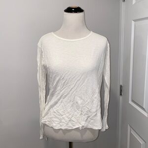 Pharaoh White Long Sleeve Top